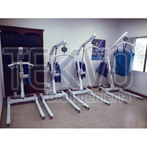 Grúa bascula pacientes